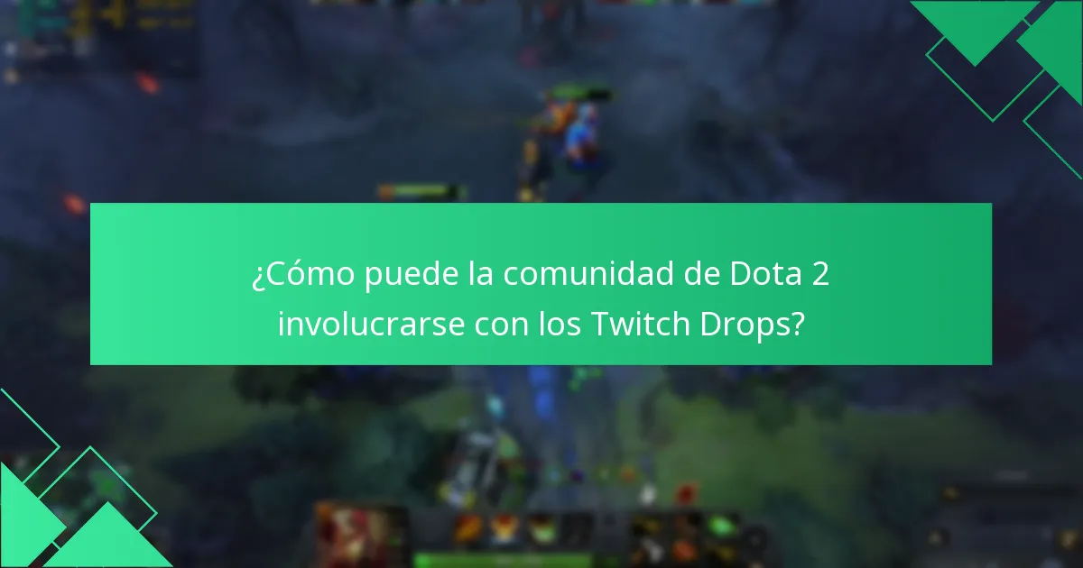 ¿Cuáles fueron los eventos notables pasados de Dota 2 Twitch Drops?