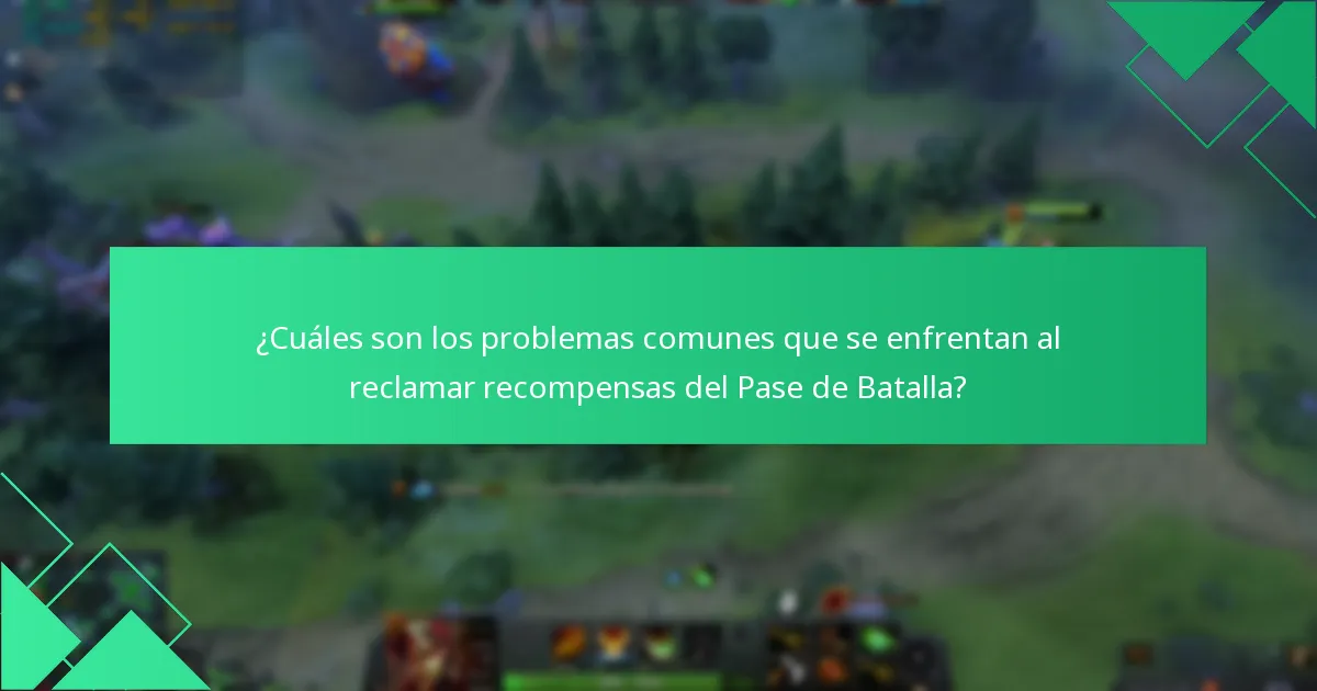 ¿Qué pasos de solución de problemas puedo seguir para las reclamaciones del Pase de Batalla?